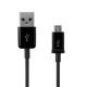Cable de datos Samsung Micro USB Original / ECB-DU4AWC Negro (Bulk)