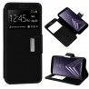 Funda Flip Cover Samsung A605 Galaxy A6 Plus Liso Negro