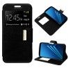Funda Flip Cover Samsung A530 Galaxy A8 (2018) Liso Negro