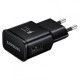 Cargador rápido de red original Tipo C (5A) Samsung para Galaxy S8, S8 Plus - EP-TA20EBE - Negro