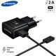 Cargador rápido de red original Tipo C (5A) Samsung para Galaxy S8, S8 Plus - EP-TA20EBE - Negro