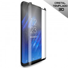 Protector Pantalla Cristal Templado Samsung G950 Galaxy S8 (Curvo Borde Negro)