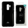 Funda Gel Tpu Mercury i-Jelly Metal para Samsung G965 GALAXY S9 Plus color negro
