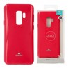 Funda Gel Tpu Mercury i-Jelly Metal para Samsung G965 GALAXY S9 Plus color rojo