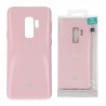 Funda Gel Tpu Mercury i-Jelly Metal para Samsung G965 GALAXY S9 Plus color rosa