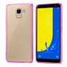 Carcasa Samsung J600 Galaxy J6 Borde Metalizado (Rosa)