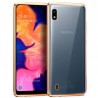 Carcasa Samsung A105 Galaxy A10 Borde Metalizado (Dorado)