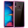 Carcasa Samsung A202 Galaxy A20e Borde Metalizado (Rosa)