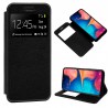 Funda Flip Cover Samsung A202 Galaxy A20e Liso Negro
