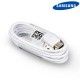 Cable de datos Original Samsung USB - Type C EP-DN930CWE blanco, bulk