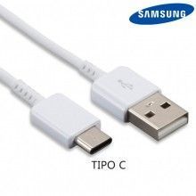 Cable de datos Original Samsung USB - Type C EP-DN930CWE blanco, bulk