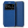 Funda De Libro con Ventana para iPhone 13 Pro Max / Color Azul