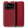 Funda De Libro con Ventana para iPhone 13 Pro Max / Color Roja