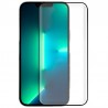 Protector de pantalla con adhesivo completo para iPhone 13 / 13 Pro / 14 (FULL 3D Negro)
