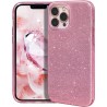 Carcasa Brillante y con Purpurina para iPhone 14 Pro ( Rosa, Plata, Dorado)