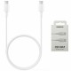 Cable Original Carga Rápida Samsung EP-DA705BWE USB-C a USB-C 1m Negro, Blíster