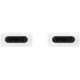 Cable Original Carga Rápida Samsung EP-DA705BWE USB-C a USB-C 1m Negro, Blíster