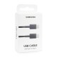 Cable Original Carga Rápida Samsung EP-DA705BWE USB-C a USB-C 1m Negro, Blíster