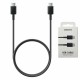 Cable Original Carga Rápida Samsung EP-DA705BWE USB-C a USB-C 1m Negro, Blíster