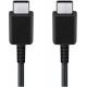 Cable Original Carga Rápida Samsung EP-DA705BWE USB-C a USB-C 1m Negro,