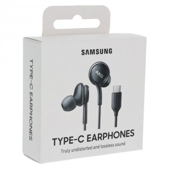 Auriculares Originales Samsung AKG EO-IC100B ( Tipo C ) Negro, Blister