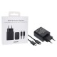 Cargador Carga Rápida Samsung EP-T4511XBE ( 45W ) tipo C para Galaxy S23 / S24 / S25 / Note 20 / Note 20 ultra (Blister)