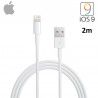 Cable de Datos Original Ligthning MD819ZM/A para iPhone 5, 6, 7, 8 (Longitud 2M)